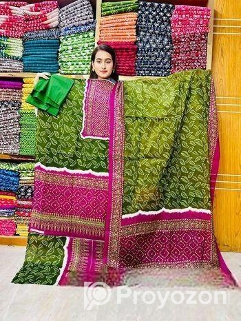 বোম্বেকটব হাই কোয়ালিটি পিওর শুতি থ্রি পিস