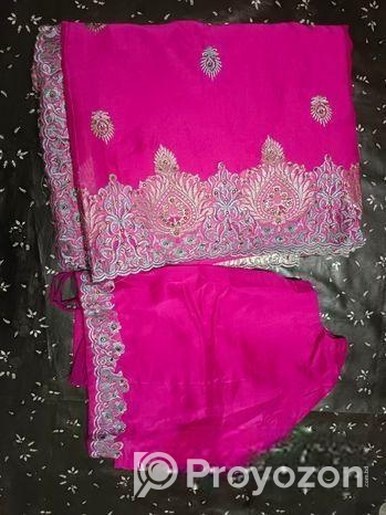 পার্টি শাড়ি এবং ব্লাউজ