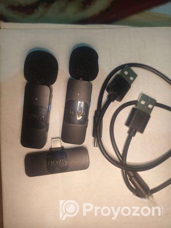 Boya Microphone 2 Receiver Wireless For Iphone Ipad Ios Devices
