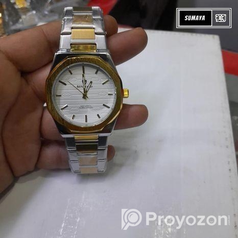 Binbond 818 স্টেইনলেস স্টিল ফ্যাশন কোয়ার্টজ ঘড়ি