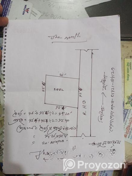 জমির পরিমাণ ২০ শতক