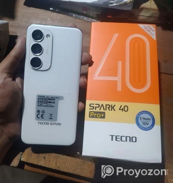 Tecno spark 40pro+