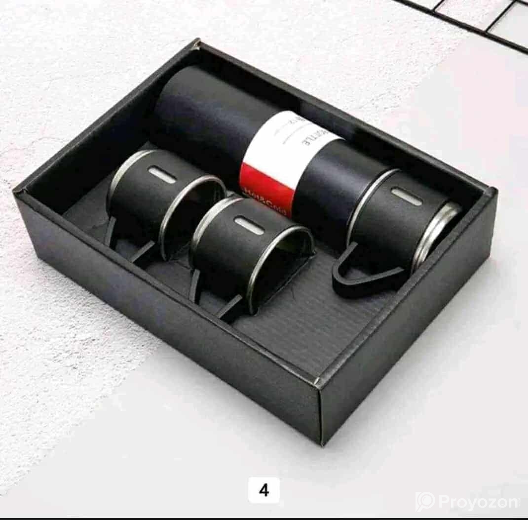 🎗️ Vaccum flask set🥰 নিজের জন্য অথবা প্রিয়জনকে গিফট করার জন্য