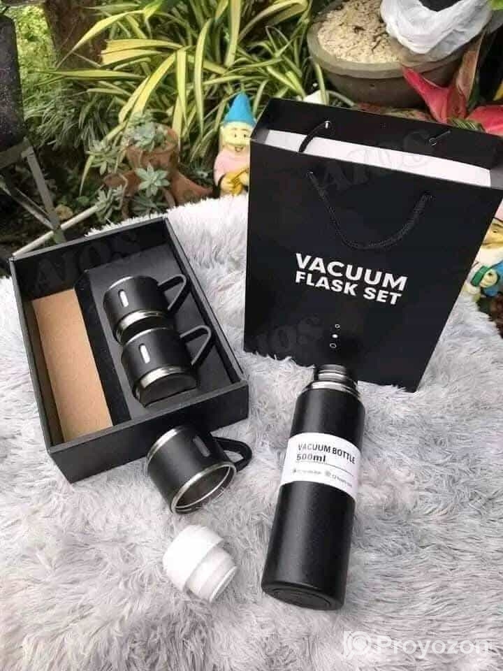 🎗️ Vaccum flask set🥰 নিজের জন্য অথবা প্রিয়জনকে গিফট করার জন্য