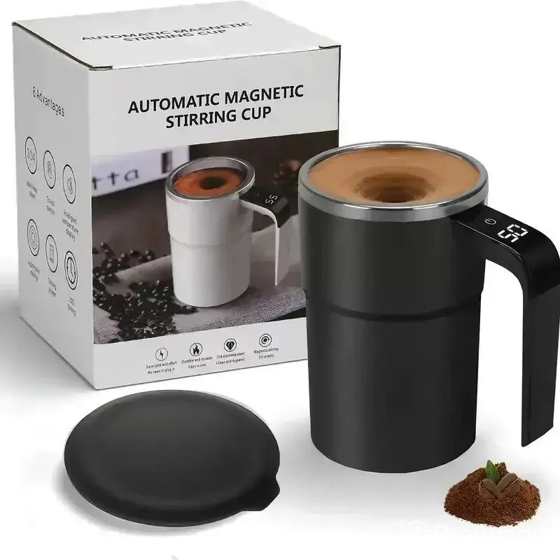 Automatic Magnetic Stirring Cup – কফি হবে রেস্টুরেন্ট স্টাইলে, ঝা
