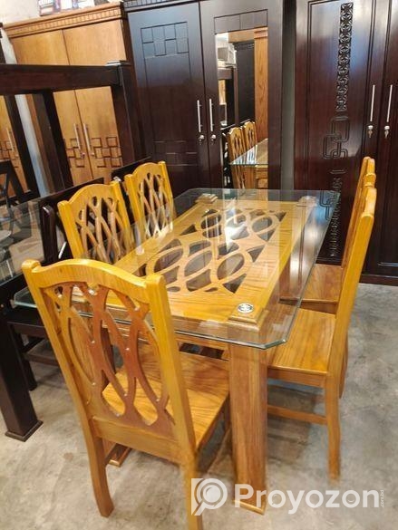 NEW DAINING SET CANADIAN OAK VENEER. M # 225