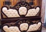 NEW BED VELVET SETTING 6/7 FEET. M # 7449