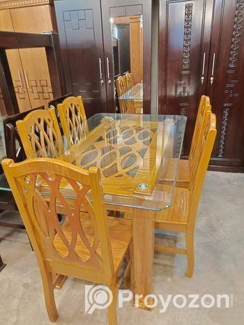 NEW DAINING SET CANADIAN OAK VENEER. M # 225