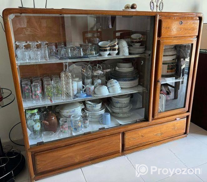 Showcase For Sale ( সেগুন কাঠ)