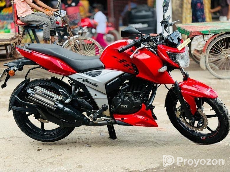 TVS Apache RTR 160 4V double dick pabna 2021