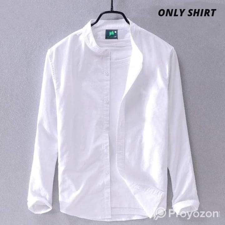 Premium Stylish Ban Colour Shirt