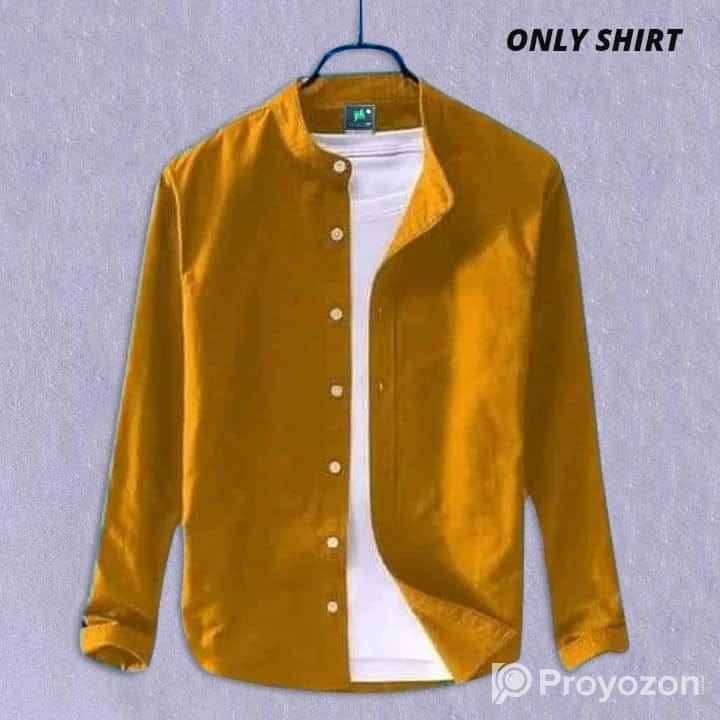 Premium Stylish Ban Colour Shirt