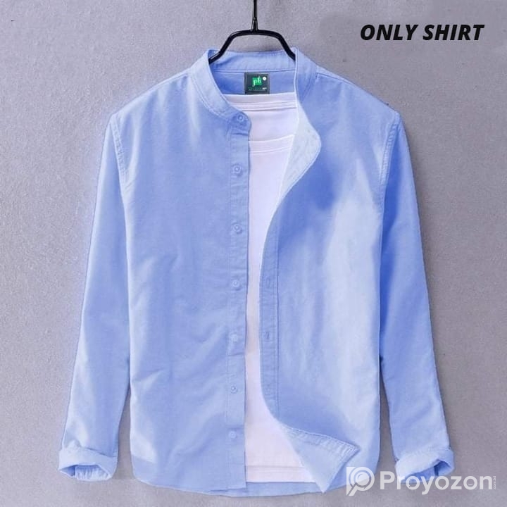 Premium Stylish Ban Colour Shirt