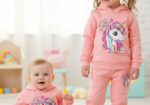 Elegant Stylish Baby Hoodie Set
