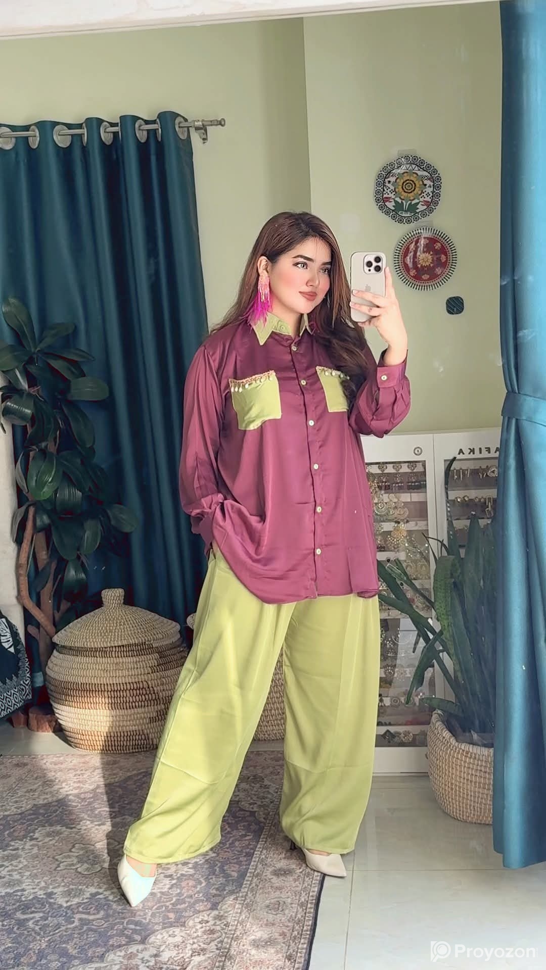 Ladies Shirt and Pant