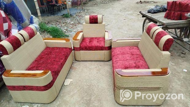 চায়না ভেলভেট কাপর সোফা