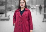 Stylish Ladies Overcoat ( Button System)
