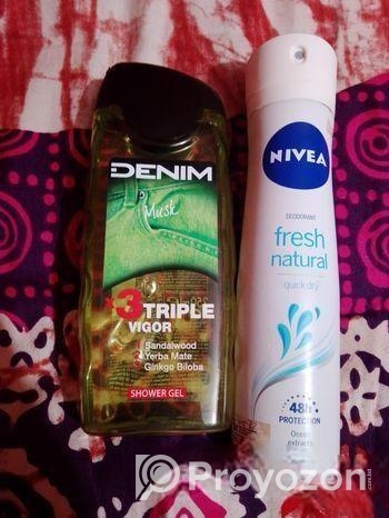 Denim Shower Gel Musk X3 Triple Vigor