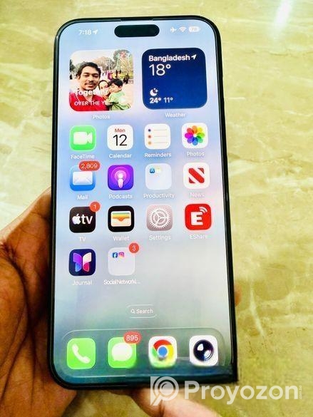 Apple iPhone 15 pro max 2 Physical Sim 256GB