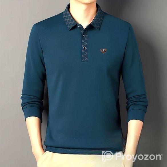 Full Sleeve Premium Polo Shirt For Winter