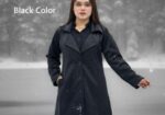 Stylish Ladies Overcoat ( Button System)