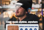 M1-BTD3 Rechargeable LED Light Beanie Hat Night Running Bluetooth