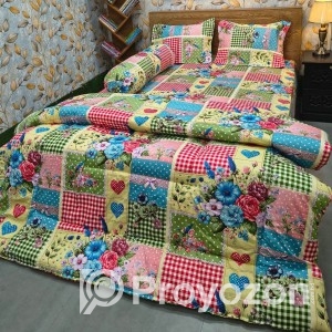 5-Piece Towel Premium Comforter Combo Set