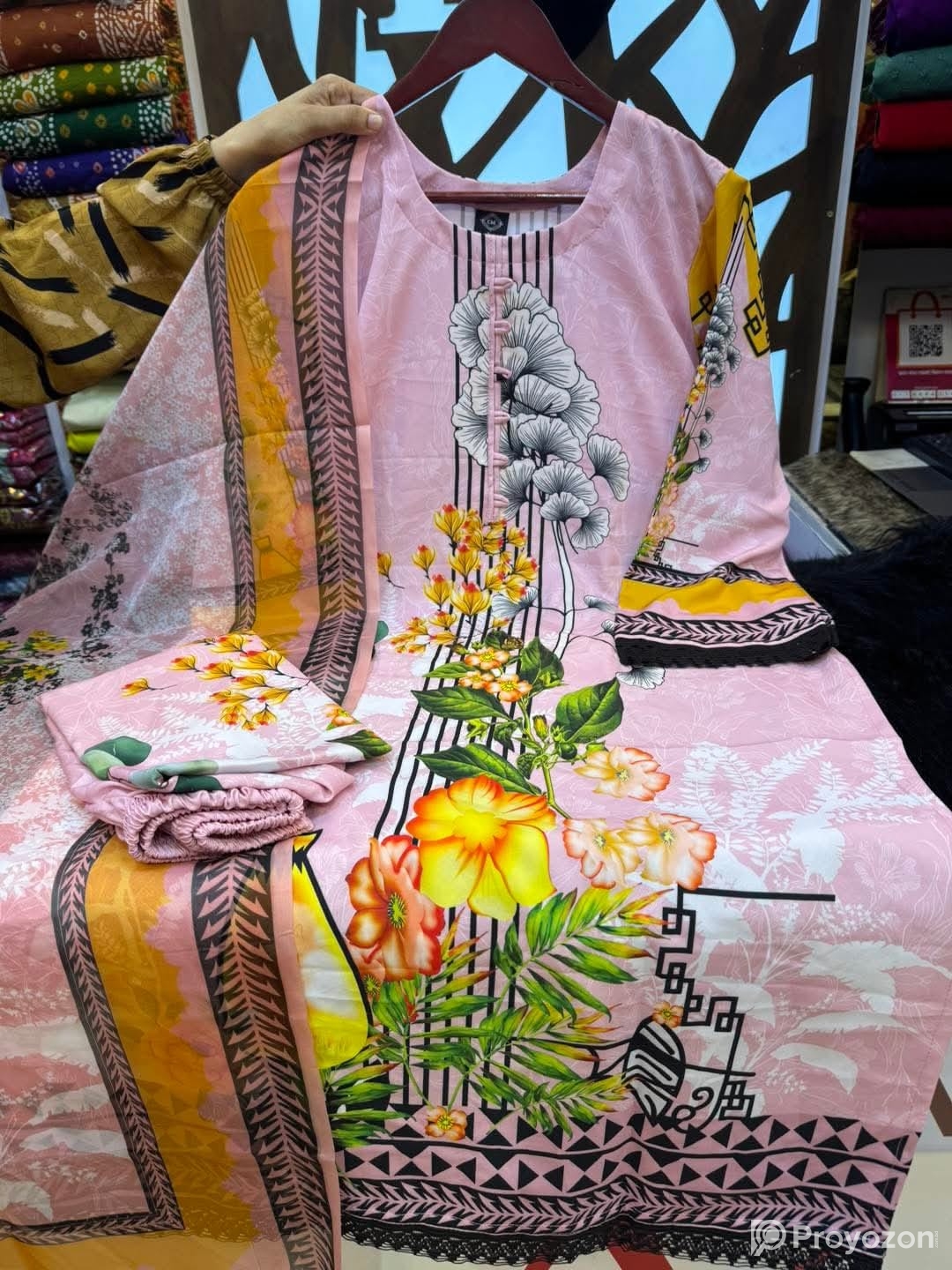 Digital Print Three Piece