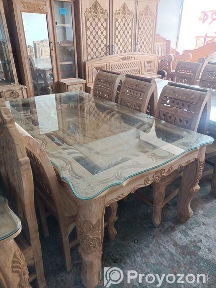 সেগুন কাঠের ভিক্টোরিয়া ডাইনিং সেট