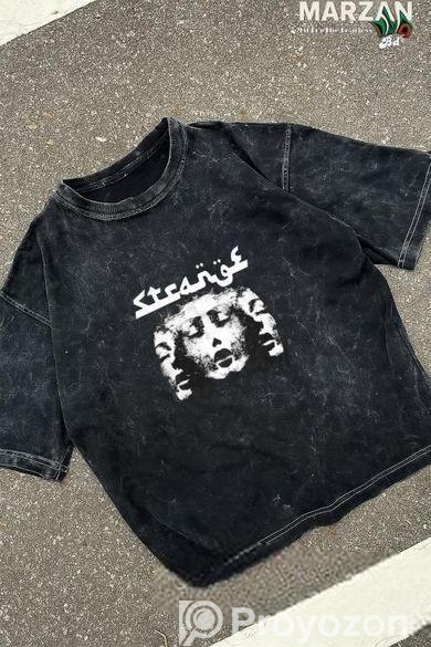 Premium Acid Wash Drop Shoulder