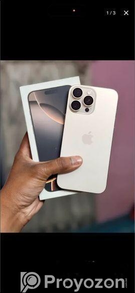 Apple iPhone 16 Pro Max 256-full fresh 94%🔋 (Used)