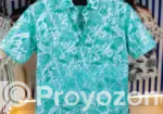 Pure Cotton Half Sleeve Print Shirt New Update TJGF Cguh Ryg