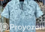 Pure Cotton Half Sleeve Print Shirt New Update TJGF Cguh Ryg
