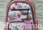 Floral Print Girls School Bag (Class 0–3) – Jincazi Brand, Waterp