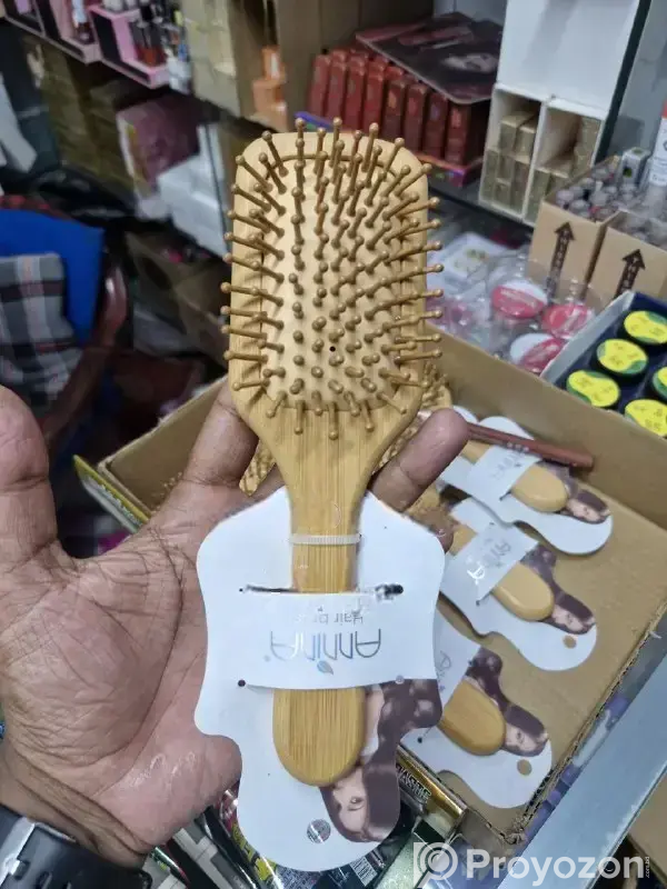 Premium Wooden Bamboo Hair Brush