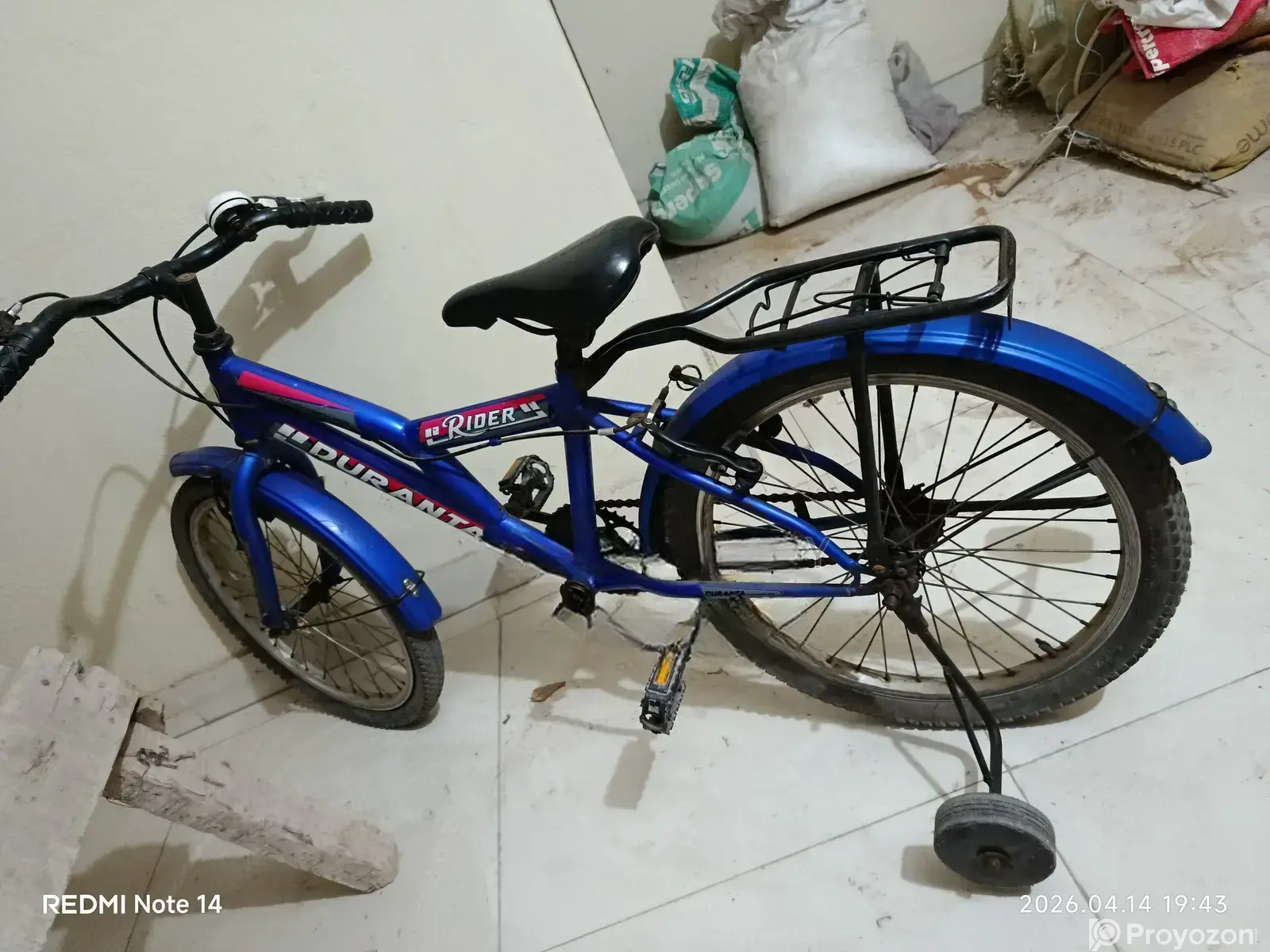 দুরন্ত ৮-১২ বছরের জন্য বাইসাইকেল বিক্রয়