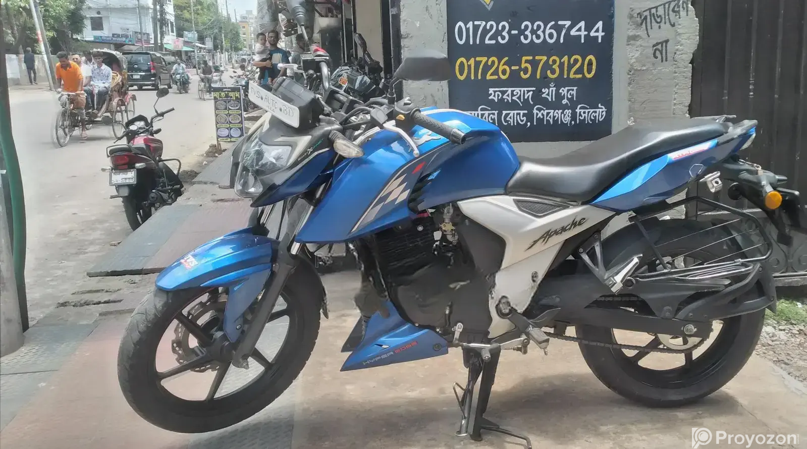 TVS Apache RTR 160, 2 Years Paperwork Done, 2021 Model