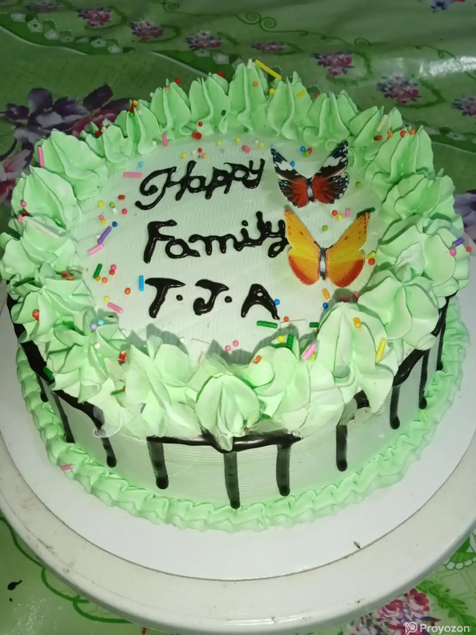 হোমমেড বার্থডে কেক