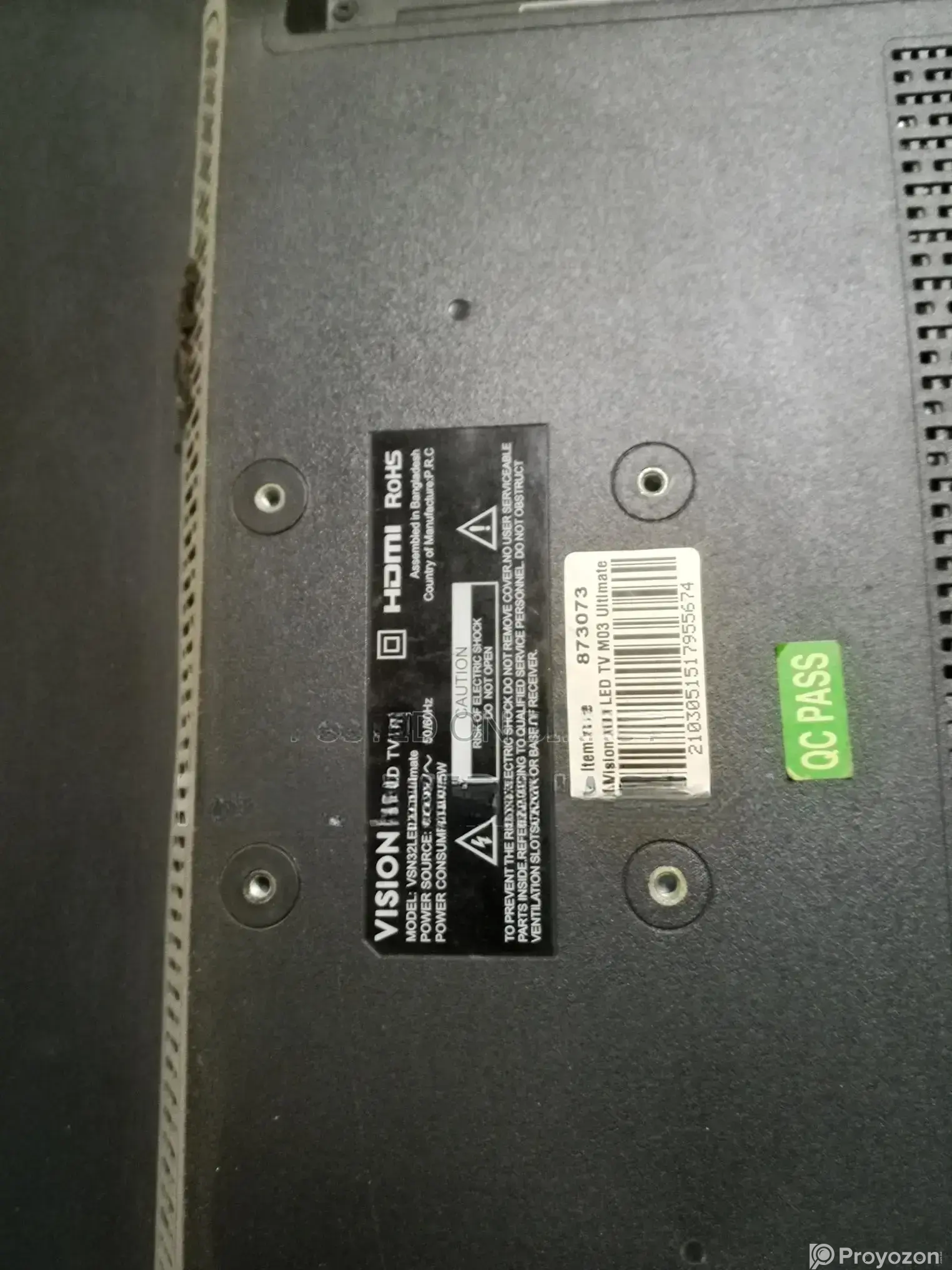 vision TV for Sell