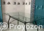 glass dining table