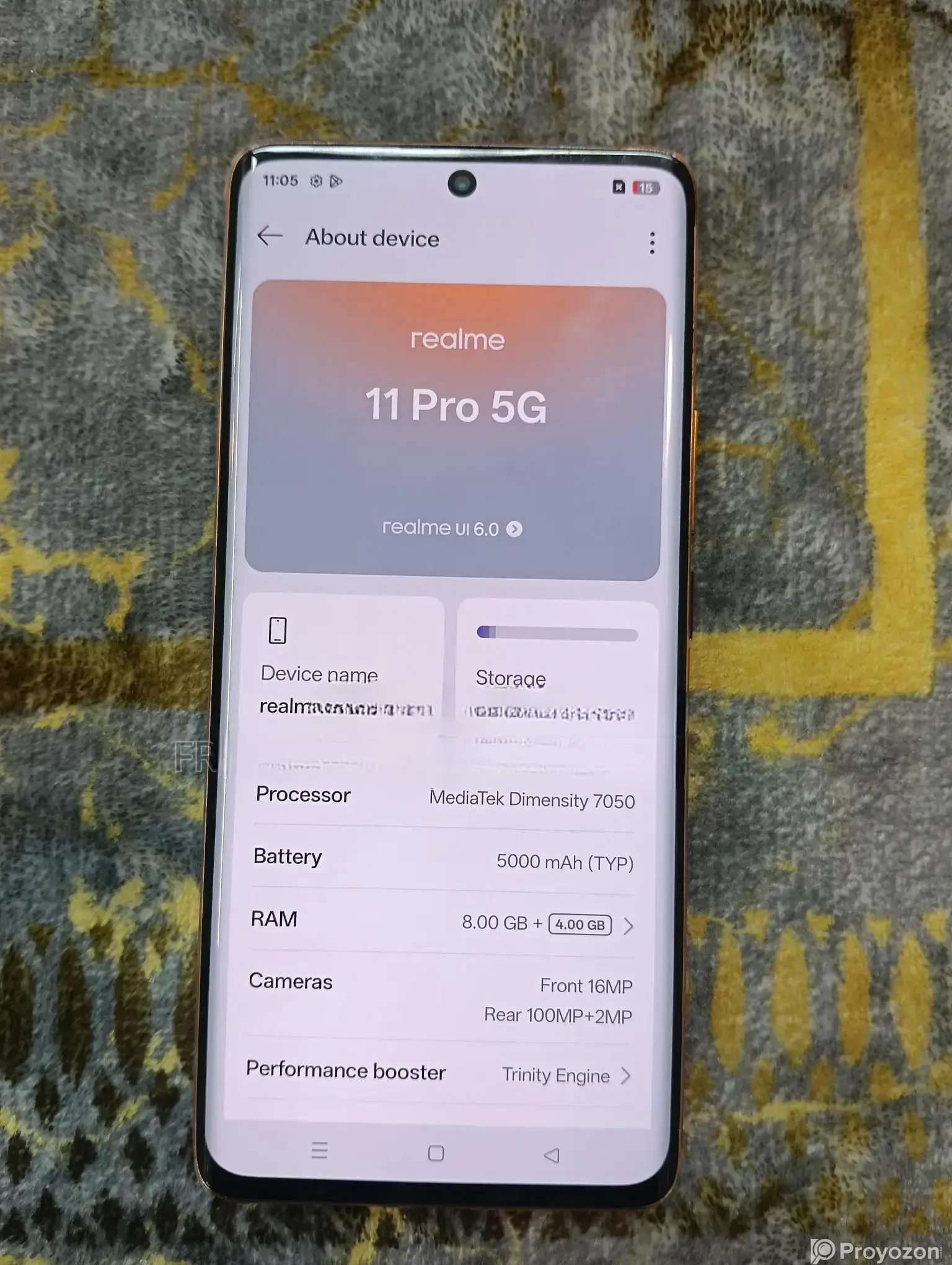 Realme 11pro 5g