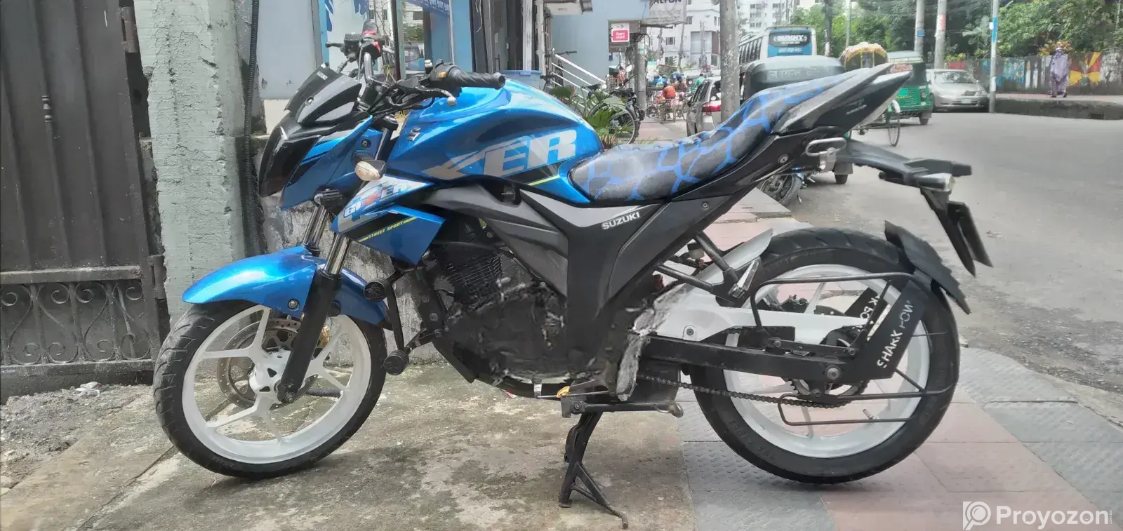 Suzuki Gixxer Monotone 2018 Blue