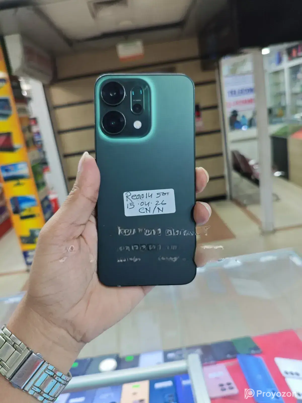 Oppo Reno14 256 GB Green