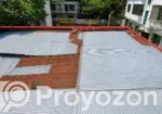 3.53 Katha Land with Tin-Shed Semi-Pucca House for Sale, Goborcha