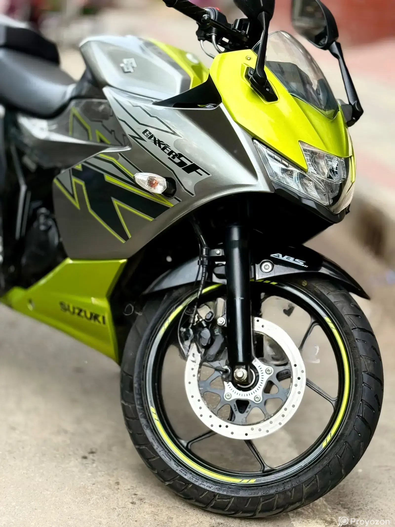 Suzuki Gixxer Fi ABS 2025 Green
