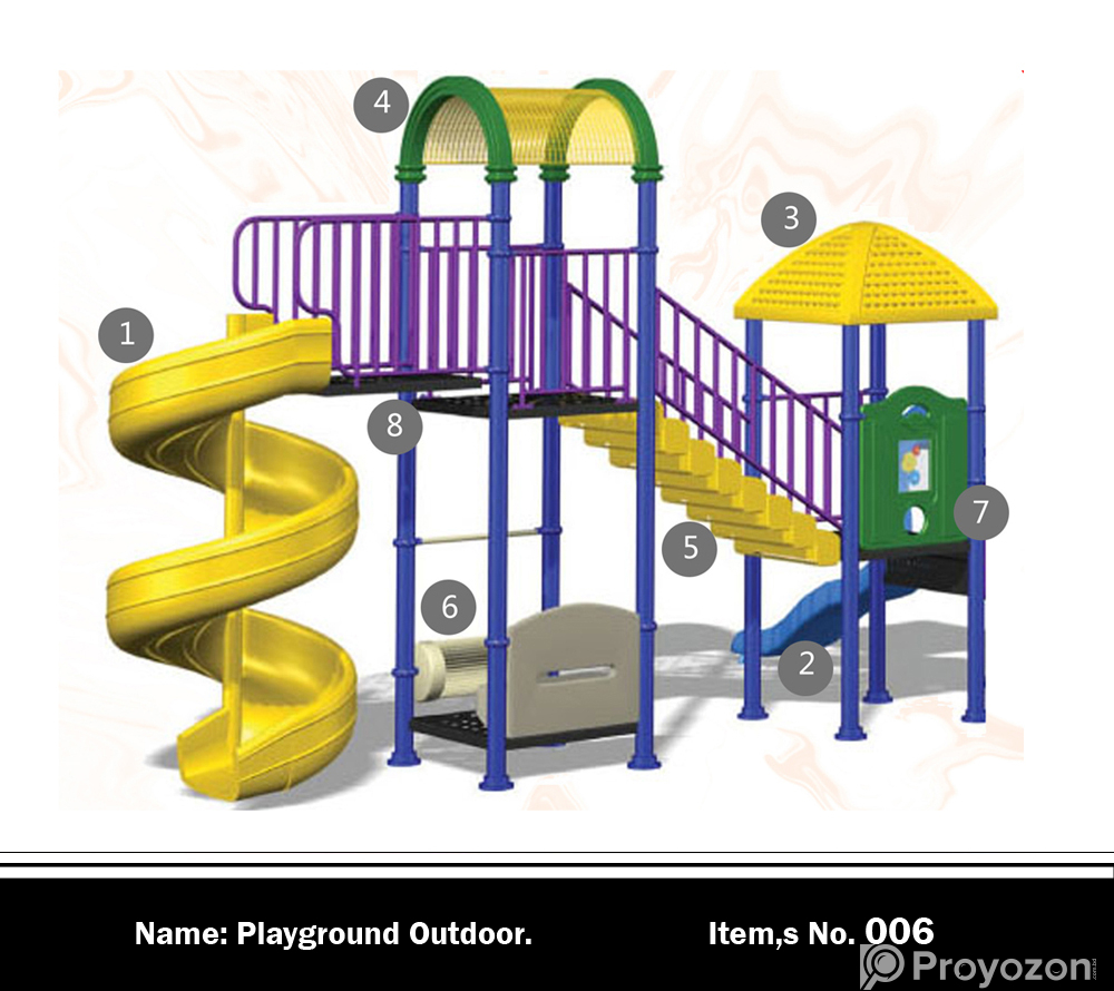 Playground sale in Bangladesh.