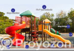 Playground sale in Bangladesh.