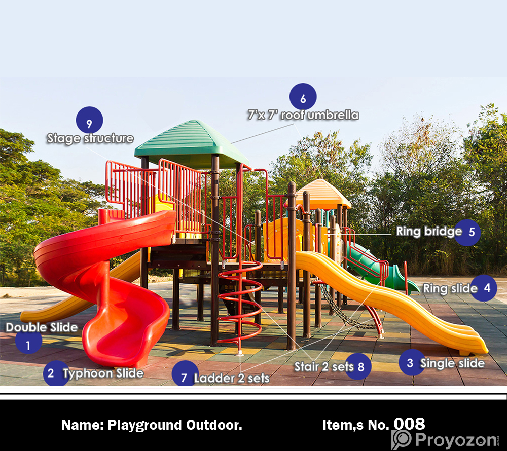 Playground sale in Bangladesh.